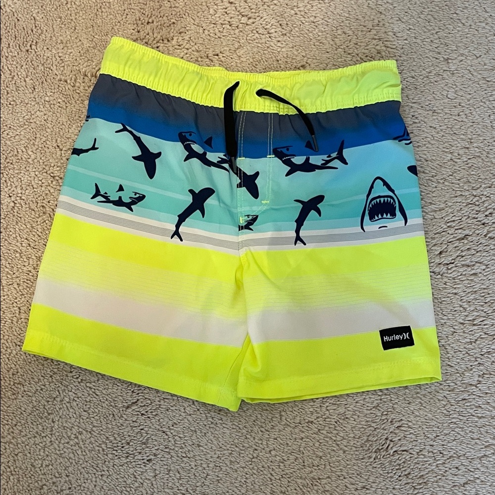 Boys Hurley Swim Shorts - Size 5/6